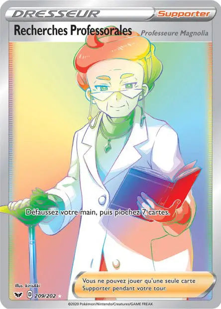 Recherches Professorales Professeure Magnolia 209/202 OSMO CARDS