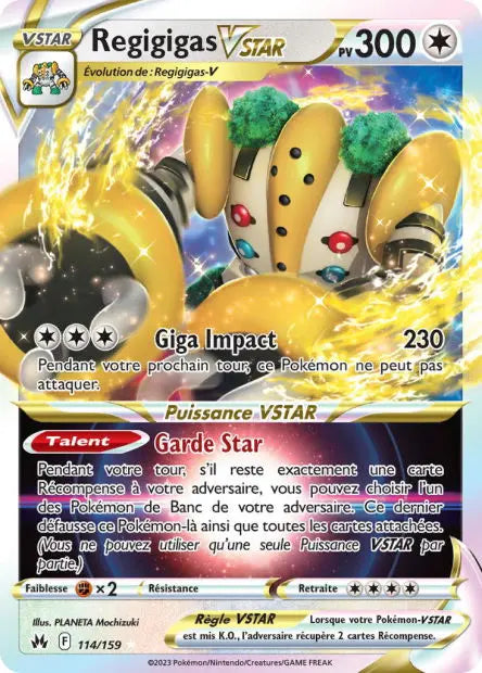 Regigigas-VSTAR 114/159 OSMO CARDS