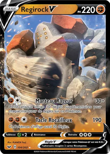 Regirock-V 104/202 OSMO CARDS