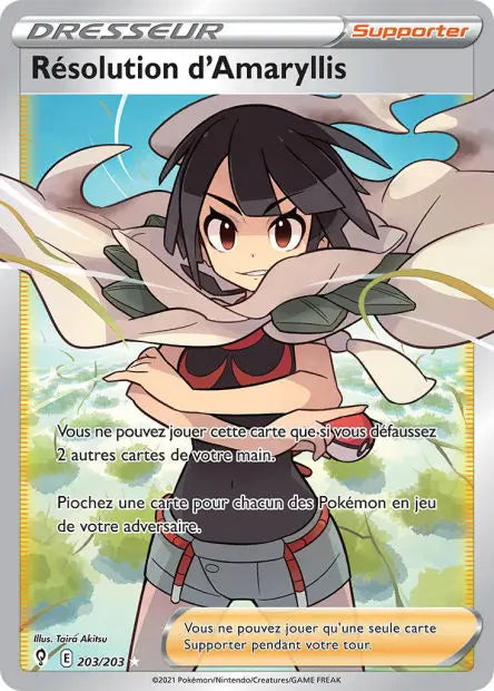 Résolution d'Amaryllis 203/203 OSMO CARDS