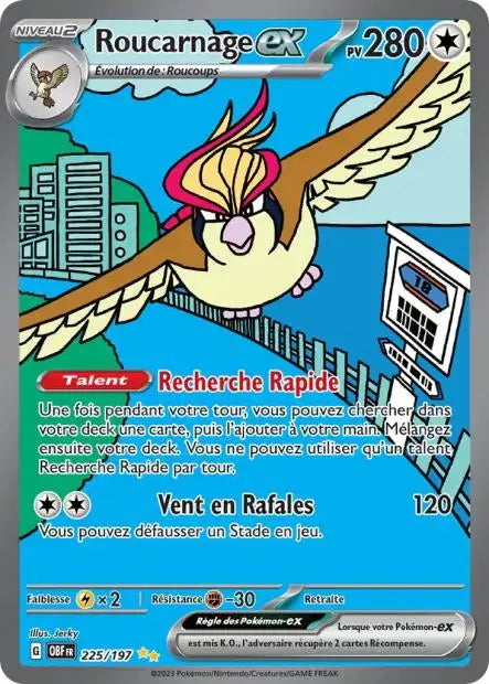 Roucarnage ex 225/197 OSMO CARDS