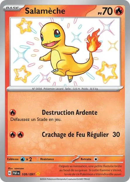 Salamèche 109/91 OSMO CARDS