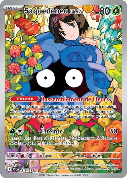 Saquedeneu d'Erika 218/217 OSMO CARDS