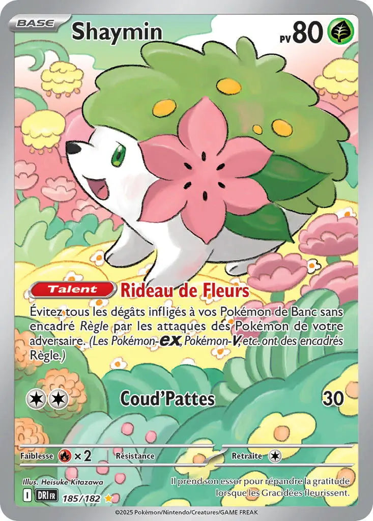 Shaymin 185/182 OSMO CARDS