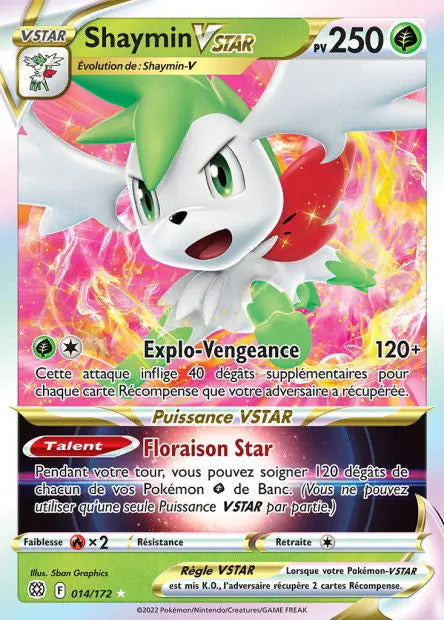 Shaymin-VSTAR 14/172 OSMO CARDS