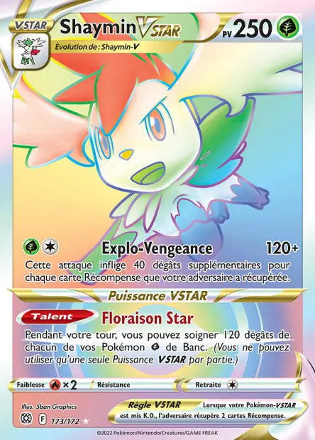 Shaymin-VSTAR 173/172 OSMO CARDS