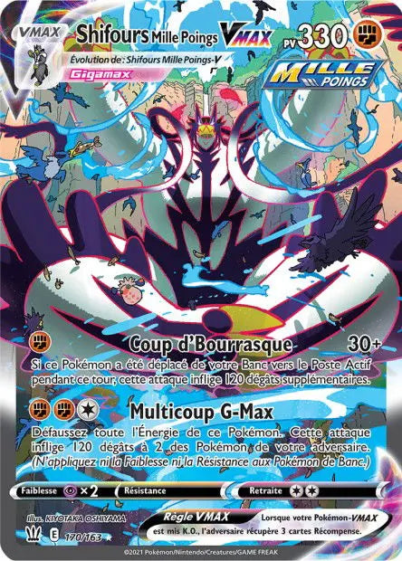 Shifours Mille Poings‑VMAX 170/163 OSMO CARDS