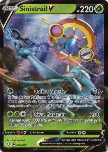 Sinistrail-V 9/72 OSMO CARDS