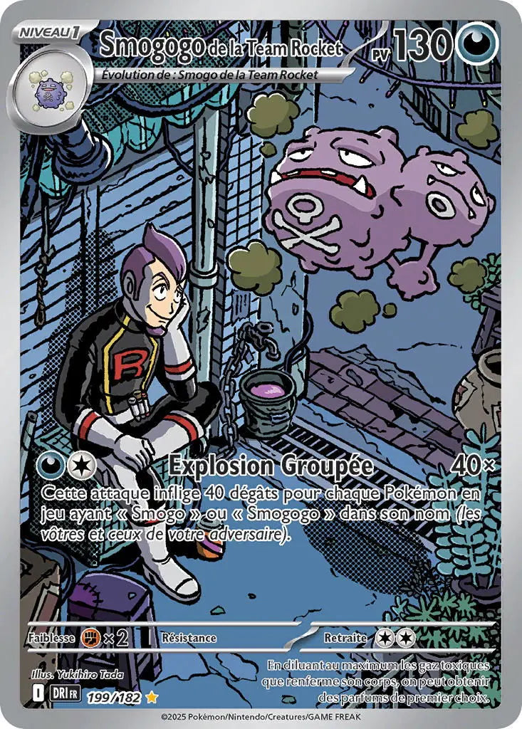 Smogogo de la Team Rocket 199/182 OSMO CARDS