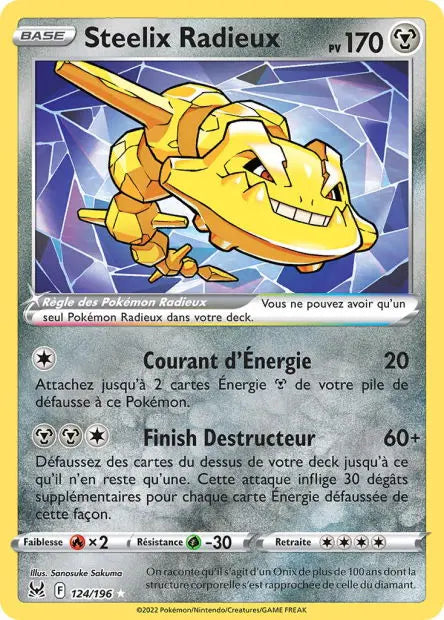 Steelix Radieux 124/196 OSMO CARDS