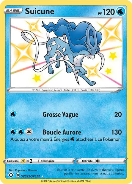 Suicune SV22 OSMO CARDS