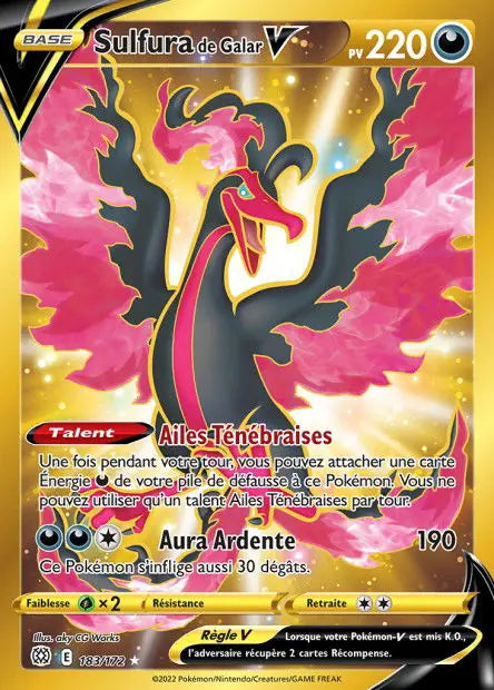 Sulfura de Galar-V 183/172 OSMO CARDS