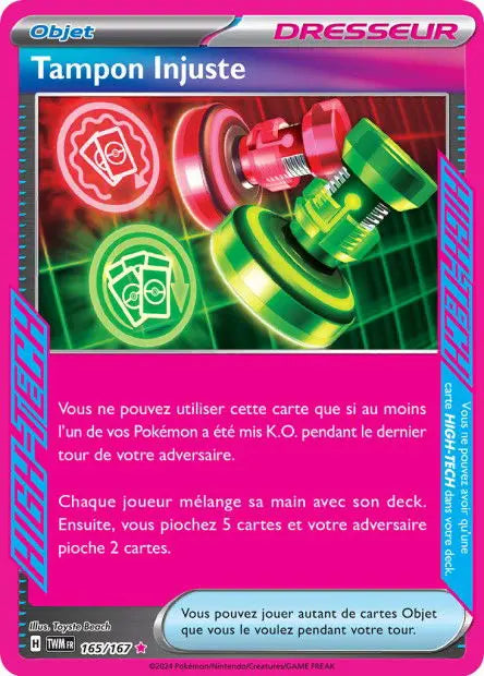 Tampon Injuste 165/167 OSMO CARDS