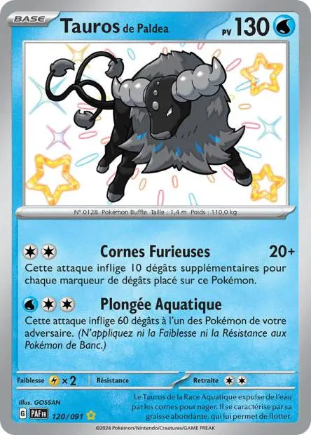 Tauros de Paldea 120/91 OSMO CARDS