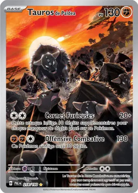 Tauros de Paldea 218/193 OSMO CARDS