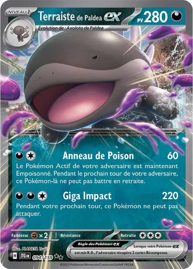 Terraiste de Paldea ex 94/159 OSMO CARDS