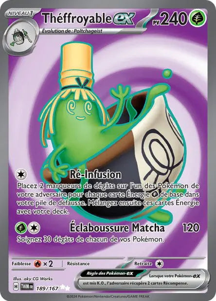 Théffroyable ex 189/167 OSMO CARDS
