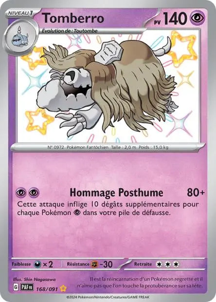 Tomberro 168/91 OSMO CARDS