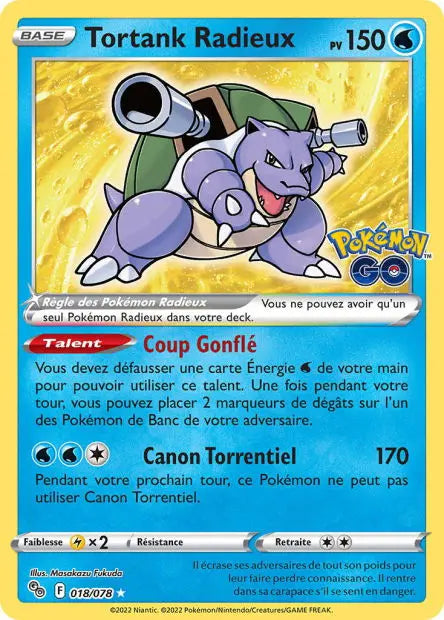 Tortank Radieux 18/78 OSMO CARDS