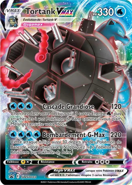 Tortank-VMAX SWSH103 OSMO CARDS