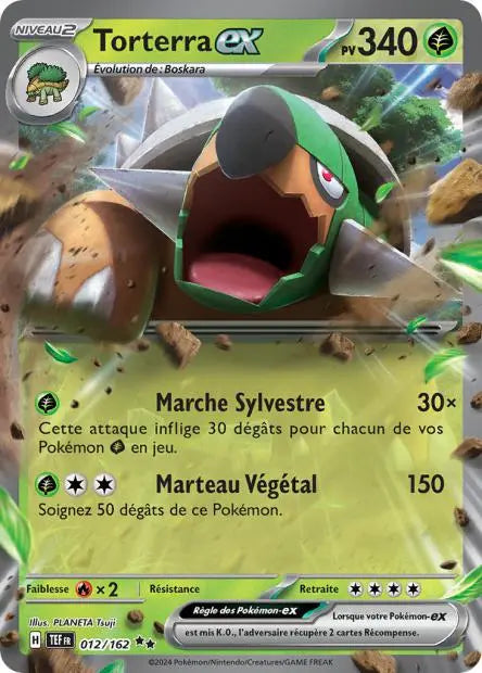 Torterra ex 12/162 OSMO CARDS