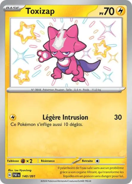 Toxizap 140/91 OSMO CARDS