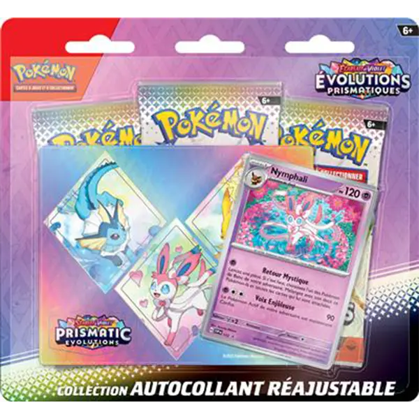 Tripack Aléatoire  -  Evolutions Prismatiques  - EV8.5 OSMO CARDS
