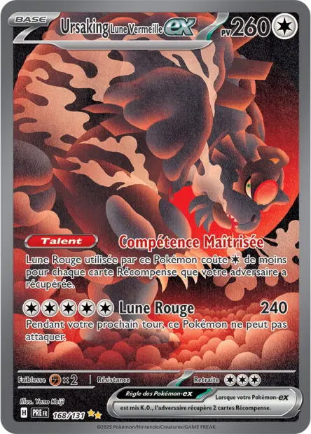 Ursaking Lune Vermeille ex 168/131 OSMO CARDS