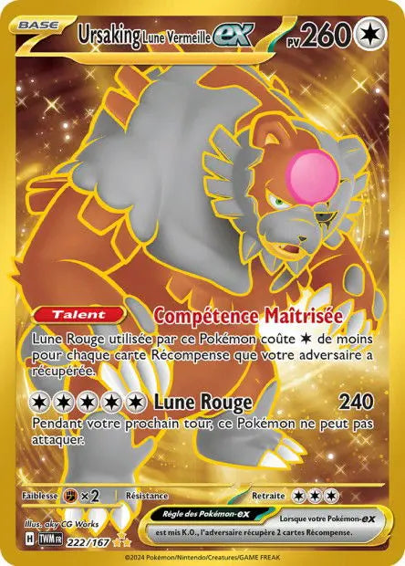 Ursaking Lune Vermeille ex 222/167 OSMO CARDS