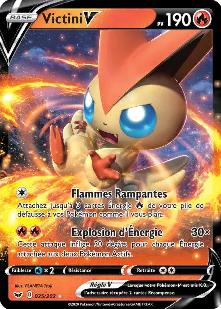 Victini-V 25/202 OSMO CARDS