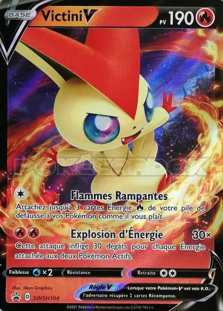 Victini-V SWSH104 OSMO CARDS