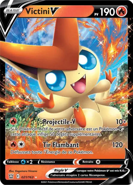 Victini‑V 21/163 OSMO CARDS