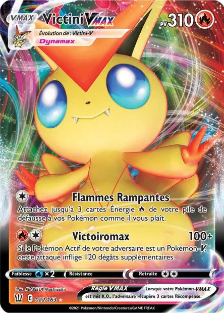 Victini‑VMAX 22/163 OSMO CARDS