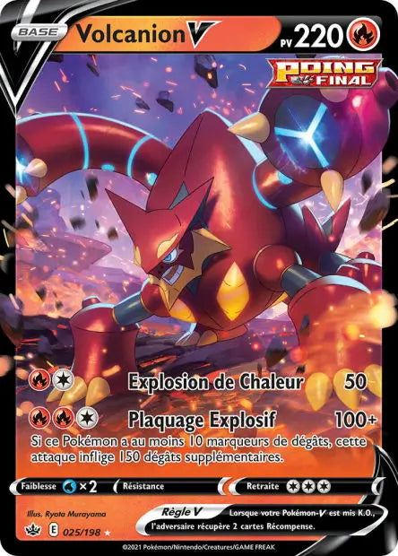 Volcanion‑V 25/198 OSMO CARDS