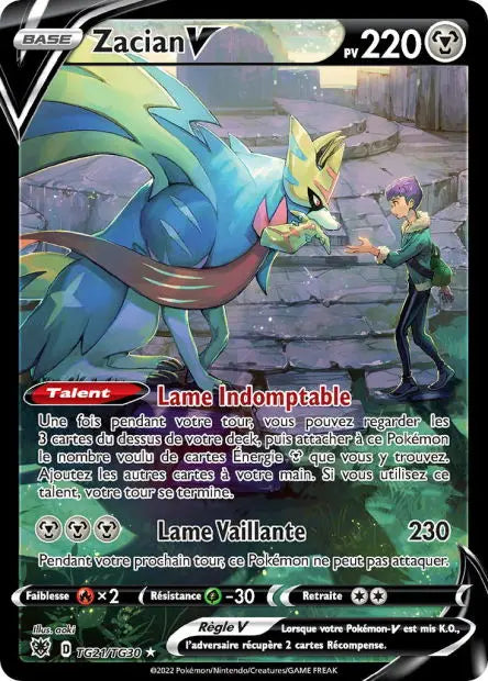 Zacian-V TG21 OSMO CARDS