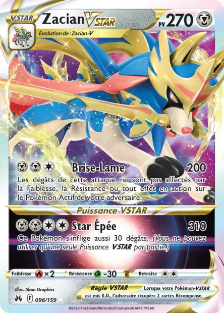 Zacian-VSTAR 96/159 OSMO CARDS