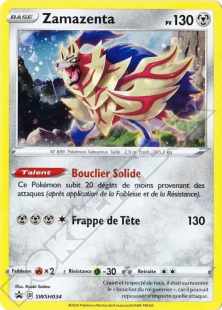 Zamazenta SWSH034 OSMO CARDS