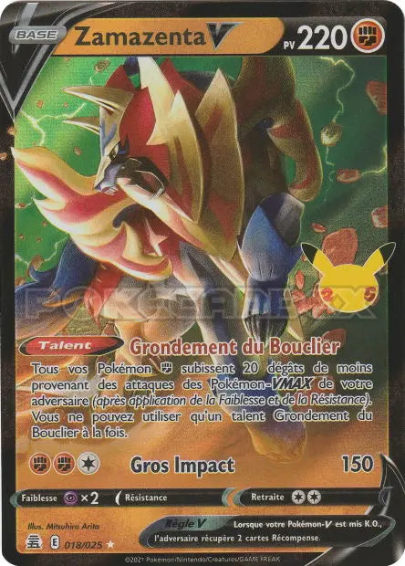 Zamazenta-V 18/25 OSMO CARDS