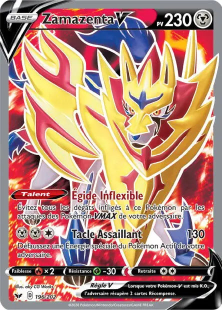 Zamazenta-V 196/202 OSMO CARDS