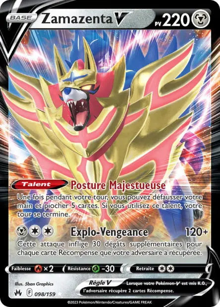 Zamazenta-V 98/159 OSMO CARDS