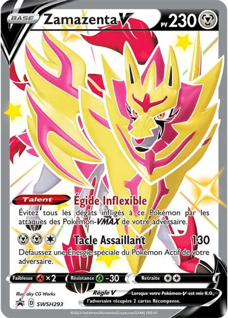 Zamazenta-V SWSH293 OSMO CARDS