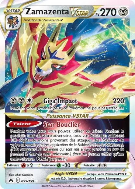 Zamazenta-VSTAR 99/159 OSMO CARDS