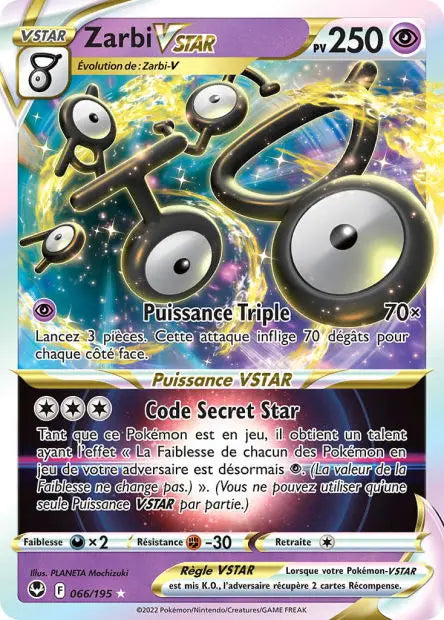 Zarbi-VSTAR 66/195 OSMO CARDS
