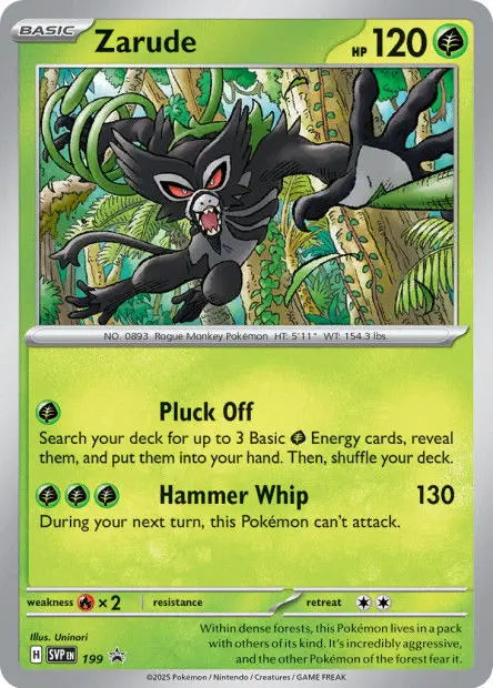 Zarude 199 OSMO CARDS