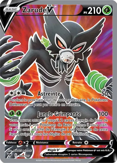 Zarude-V 167/185 OSMO CARDS
