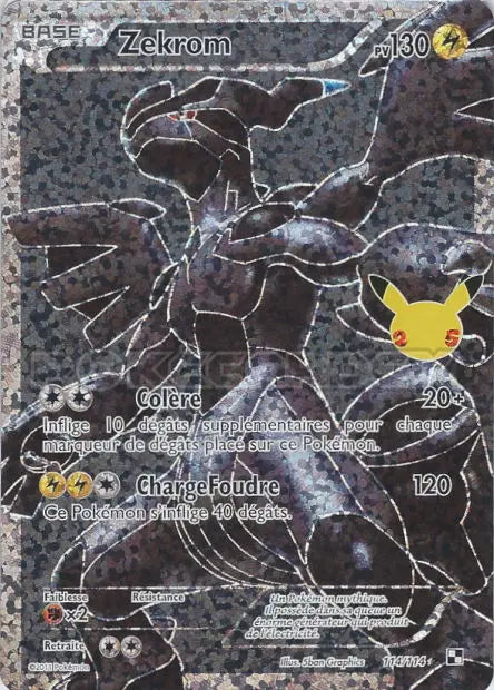 Zekrom 114/114 OSMO CARDS