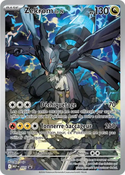 Zekrom de N 031 OSMO CARDS