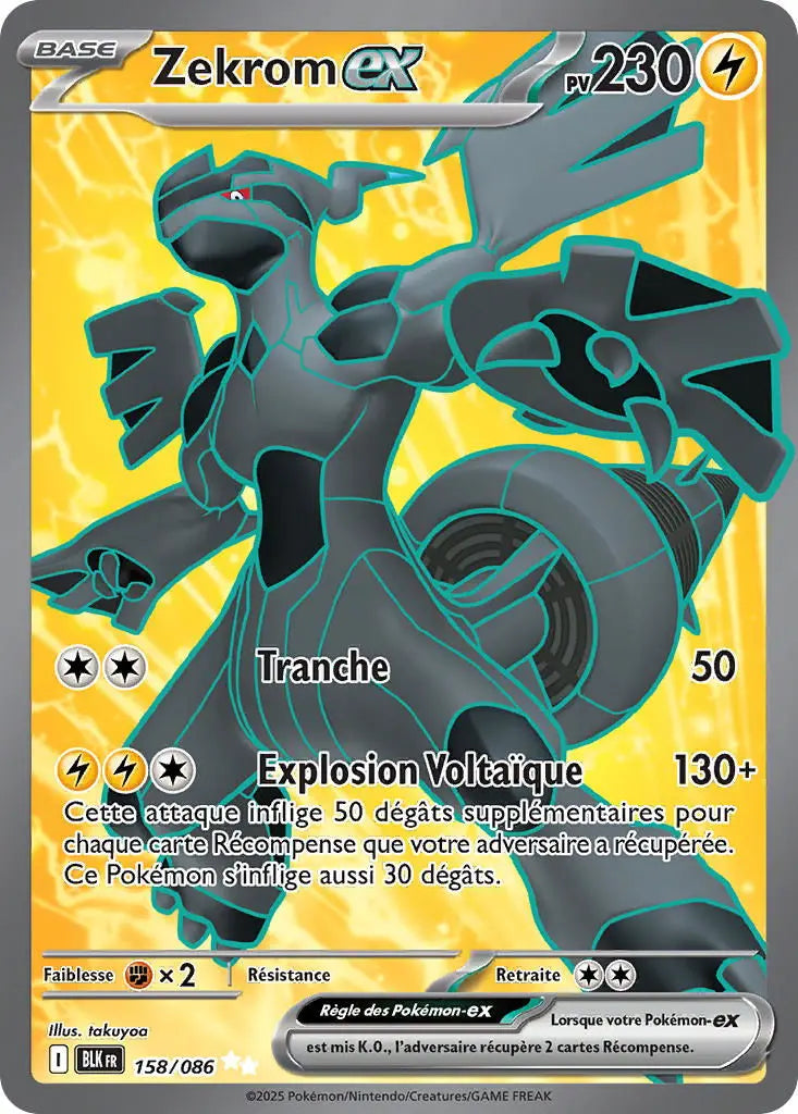 Zekrom ex 158/86 OSMO CARDS