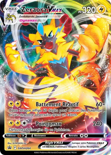 Zeraora-VMAX SWSH264 OSMO CARDS