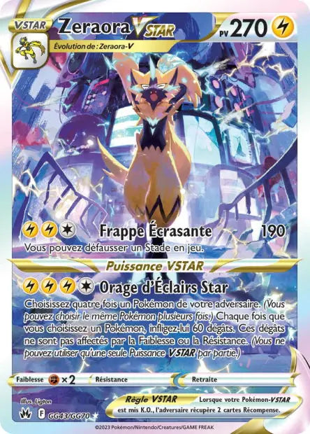 Zeraora-VSTAR GG43 OSMO CARDS